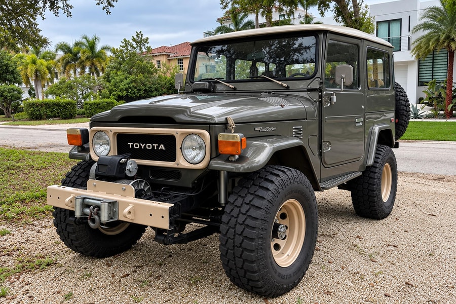 1980 Toyota Land Cruiser FJ40 350ci Chevrolet V8 Swap