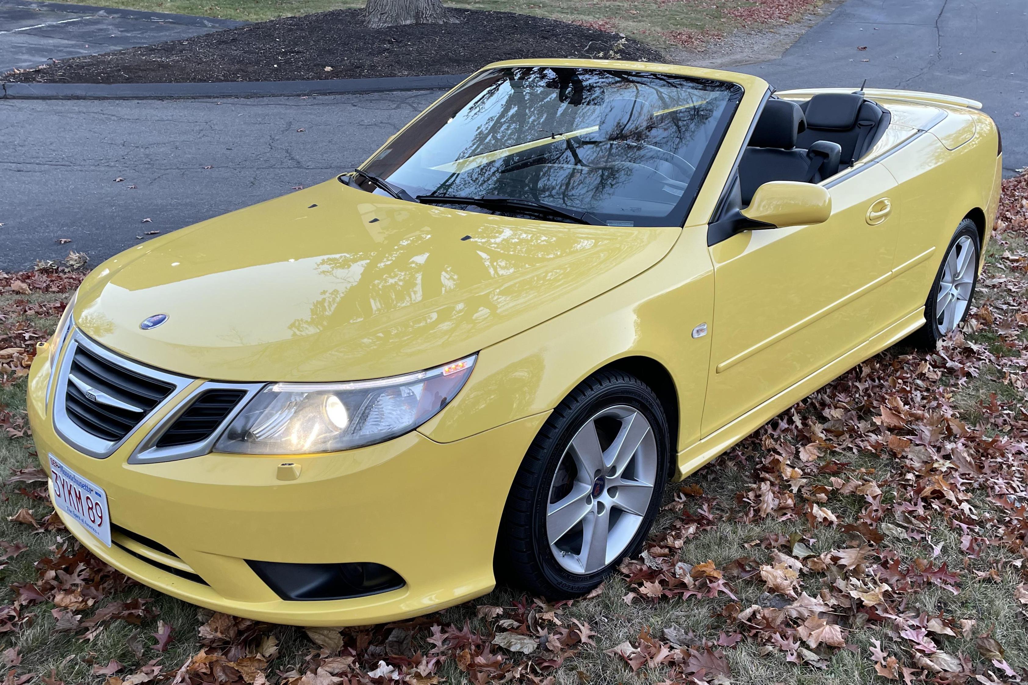 2008 Saab 9-3 Convertible Yellow Edition for Sale - Cars u0026 Bids